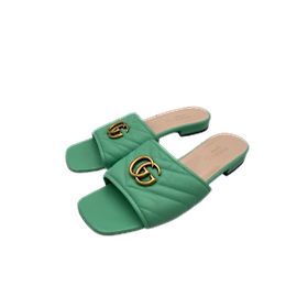 GUCCI Sandalen T.EU 38 Rindsleder Grün