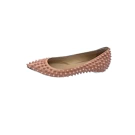 Christian Louboutin-CHRISTIAN LOUBOUTIN  Ballet flats T.eu 37 Leather-Pink