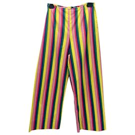 Staud-STAUD Pantalones T.0-5 2 Algodón-Multicolor