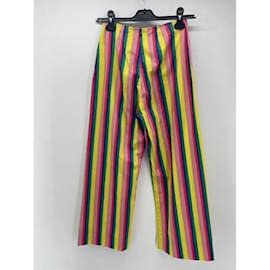 Staud-STAUD Pantalones T.0-5 2 Algodón-Multicolor