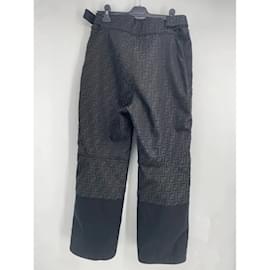 Fendi-FENDI Pantalon T.IT 48 polyestyer-Noir