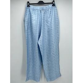 Autre Marque-AZ FACTORY  Trousers T.fr 40 silk-Blue