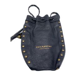 PHILOSOPHY DI LORENZO SERAFINI Sacs à main T.  cuir de vachette Noir