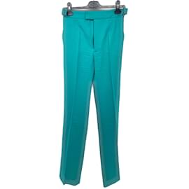 Attico-ATTICO Pantalon T.IT 40 Wool-Turquoise