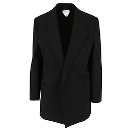 Blazer petto foderato di Bottega Veneta Nero