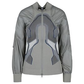 Stella Mc Cartney Stella McCartney Strick-Midlayer-Jacke Grau