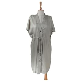 Robe Paul & Joe grise en polyester Gris