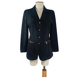 MCM Blazer Schwarz aus Polyester Schwarz