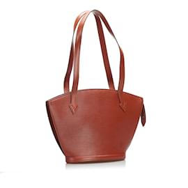 Louis Vuitton-Louis Vuitton Epi Saint Jacques Long Strap Leather Tote Bag M52333 in Good condition-Brown