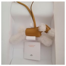 Hermès Amuleto Bolsa Budy Marrom