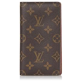 Louis Vuitton-Louis Vuitton Brown Monogram Brazza Wallet-Brown