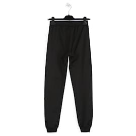 Clover Canyon-Clover Canyon pantalones de chándal de poliéster en blanco y negro-Negro