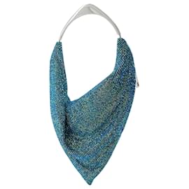 Autre Marque-Ursolina Hobo Bag - Benedetta Bruzziches - Blue - Strass-Blue