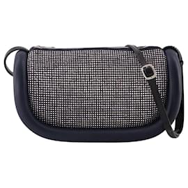 JW Anderson-The Bumper-12 Bag - J.W. Anderson - Denim - Silver-Silvery,Metallic