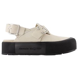 Scarpe Basse Oversize - Alexander Mcqueen - Multi - Pelle Altro Stampa python