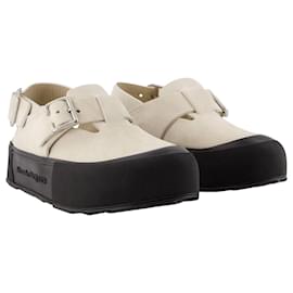Alexander Mcqueen-Oversize Flat Shoes - Alexander Mcqueen - Multi - Leather-Other,Python print