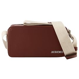 Le Cuerda Horizontale Umhängetasche - Jacquemus - Khaki - Leder Grün Khaki