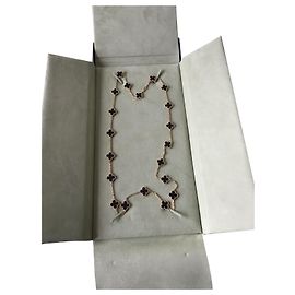 Collana lunga Alhambra van cleef & arpels Nero