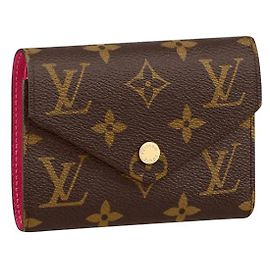 Louis Vuitton LV Victorine wallet new Fuschia