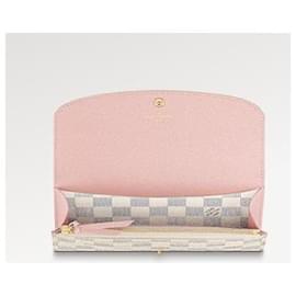 Louis Vuitton-LV Emilie wallet new damier azur-Pink