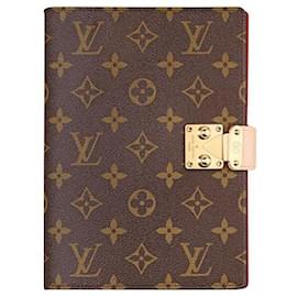 Louis Vuitton-Capa para Caderno LV Paul MM novo-Vermelho