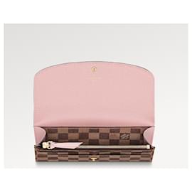 Louis Vuitton-LV Emilie Brieftasche neue Damier-Pink