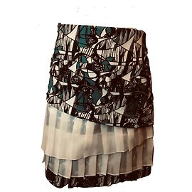 Autre Marque Cristina Miraldi patterned skirt Multiple colors