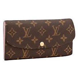 Cartera Louis Vuitton Emilie Rosa Monogram Rosa