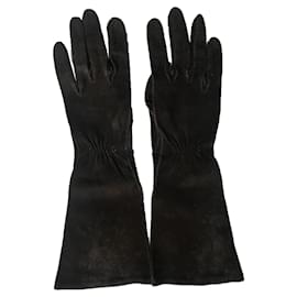 Hermès-Gloves-Brown