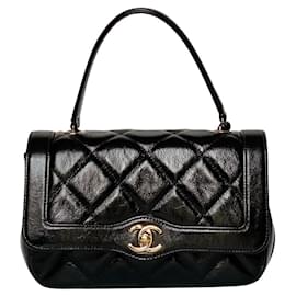 Chanel-bolso Diana pequeño de Chanel-Negro
