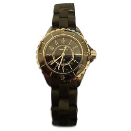 Chanel J12 Black Ceramic Watch Black