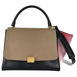 Céline-Celine Trapeze shoulder bag in multicolored leather-Multiple colors