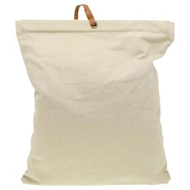 Hermès-Hermès Aline 2 Tote Bag Cotton 100% Canvas Beige Auth kk161-Beige