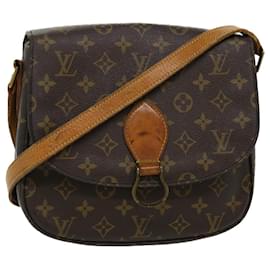 Louis Vuitton-LOUIS VUITTON Monogram Saint Cloud GM Shoulder Bag M51242 LV Auth 37590-Monogram