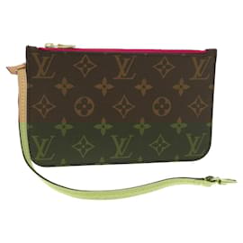 Louis Vuitton-Bolsa LOUIS VUITTON Monogram Neverfull PM LV Auth ep738-Outro