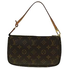 Louis Vuitton-Estuche para accesorios de bolsillo con monograma de LOUIS VUITTON M51980 Autenticación LV3955-Monograma