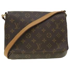 Louis Vuitton-LOUIS VUITTON Monogram Musette Tango Short Strap Shoulder Bag M51257 Auth am3958-Monogram