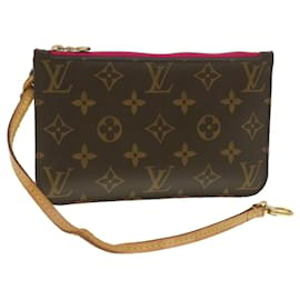 Louis Vuitton-LOUIS VUITTON Monogramma Neverfull PM Pouch LV Auth am3947-Monogramma