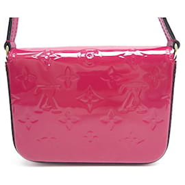Louis Vuitton-NEUE LOUIS VUITTON MINI LUCIE M TASCHE90285 SCHULTERRIEMEN AUS INDISCH ROSA LACKLEDER-Pink