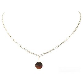 COLAR DE AMOR VANRYCKE XAMÃ 42 CM EM OURO ROSA 18K COLAR DE OURO ROSA Dourado