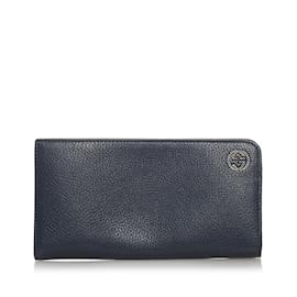Gucci-Lange Brieftasche aus Leder 308787.0-Blau