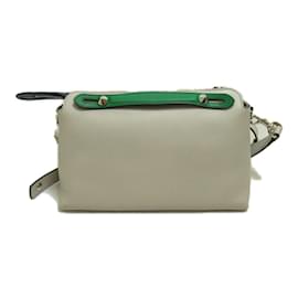 Fendi-Sac à bandoulière en cuir 8BL124-3PU-Blanc