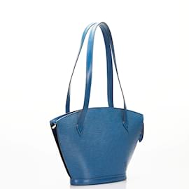 Louis Vuitton-Epi Saint Jacques Long Strap M52335-Blue