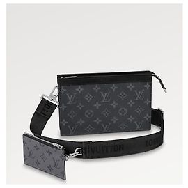 Louis Vuitton LV Gaston wearable wallet Black