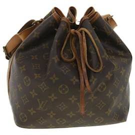 Louis Vuitton-LOUIS VUITTON Monogram Petit Noe Shoulder Bag M42226 LV Auth lt742-Monogram