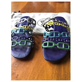 Hermès-Thalassa sandals-Purple