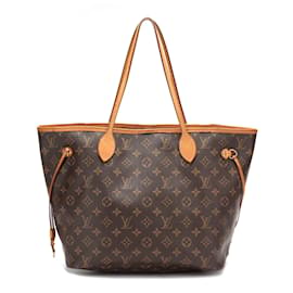 Louis Vuitton-Monogramme Neverfull MM avec pochette-Autre