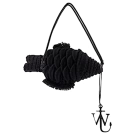 JW Anderson-The Fish Bag - J.W. Anderson - Canvas - Black-Black