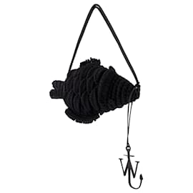 JW Anderson-The Fish Bag - J.W. Anderson - Canvas - Black-Black