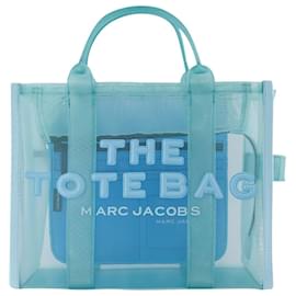 Marc Jacobs-The Medium Tote Bag - Marc Jacobs - Nylon - Blue-Blue